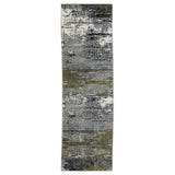 Oriental Weavers Caravan 8020L Blue/ Green Rug - runner