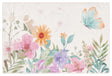 Safavieh Door And Kitchen Mat 2'-3" x 3'-9" Rug in Ivory / Pink