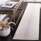 Safavieh Marmara 2'-0" x 8'-0" Rug in Beige / Blue Rust