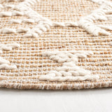 Safavieh Natural Fiber 6'-0" x 6'-0" Rug in Natural / Ivory