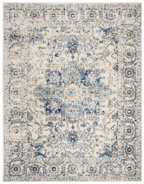 Safavieh Madison 10'-0" x 14'-0" Rug in Turquoise / Ivory