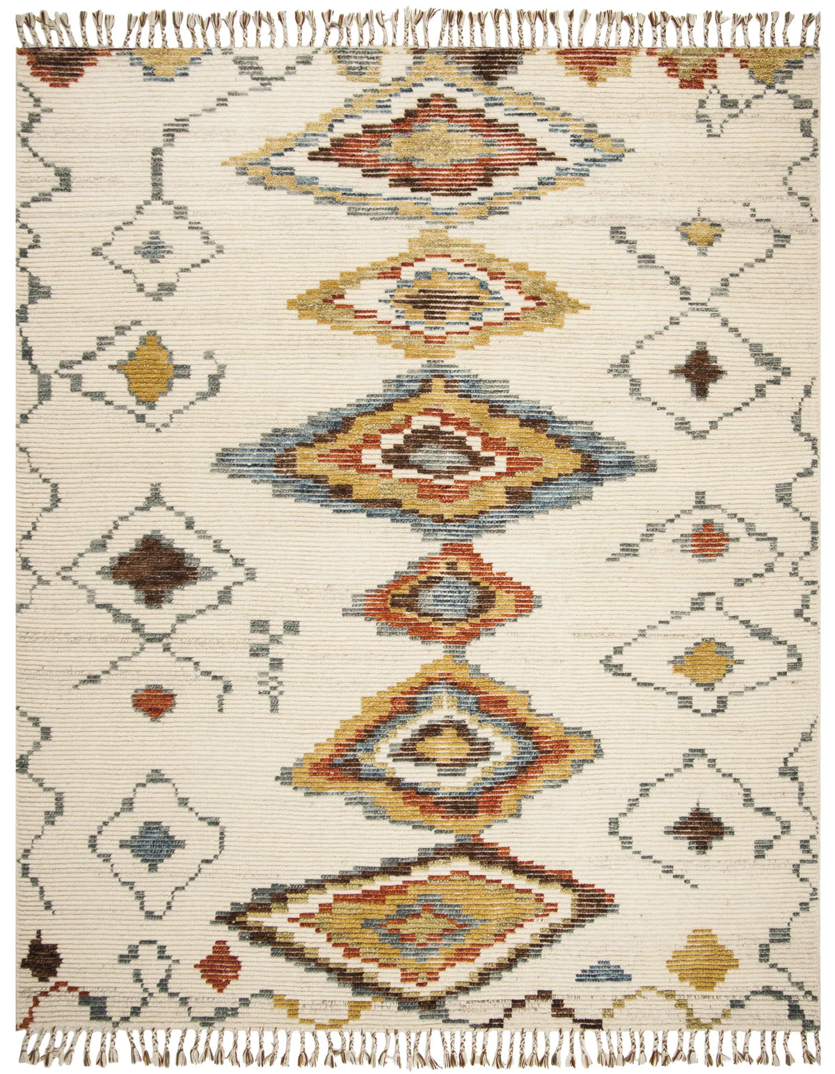 Safavieh Kenya 6'-0" x 9'-0" Rug in Ivory / Multi