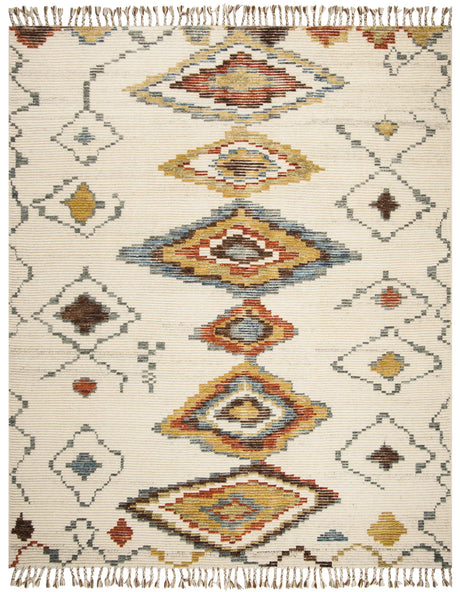 Safavieh Kenya 6'-0" x 9'-0" Rug in Ivory / Multi