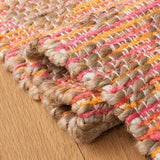 Safavieh Cape Cod 5'-0" x 8'-0" Rug in Orange / Natural