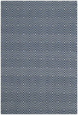 Safavieh Wilton 4'-0" x 6'-0" Rug in Navy / Ivory