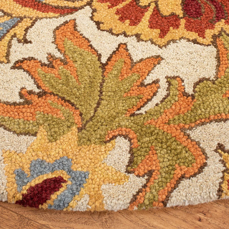Safavieh Blossom 6'-0" x 6'-0" Rug in Ivory / Multi