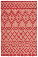 Safavieh Natural Fiber 4'-0" x 6'-0" Rug in Red / Natural