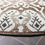 Safavieh Havana 6'-7" x 6'-7" Rug in Light Brown / Ivory