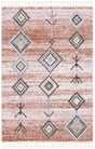 Safavieh Chapel 4'-0" x 6'-0" Rug in Pink / Turquoise