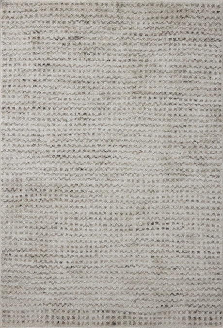 Loloi Lune LUN-04 Ivory / Pebble Rug - main flat