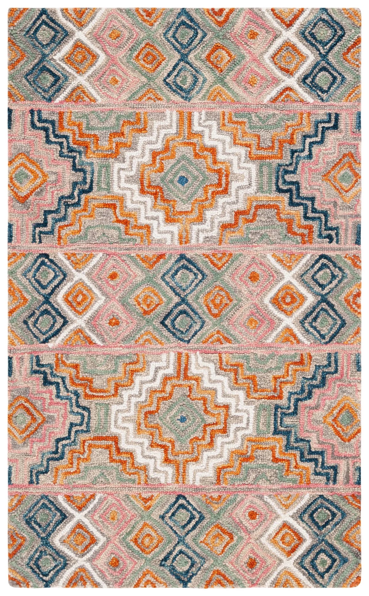 Safavieh Aspen 3'-0" x 5'-0" Rug in Orange / Fuchsia