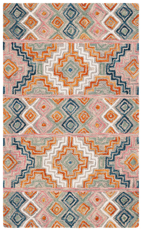 Safavieh Aspen 3'-0" x 5'-0" Rug in Orange / Fuchsia