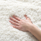 Safavieh August Shag 3'-0" x 5'-0" Rug in White