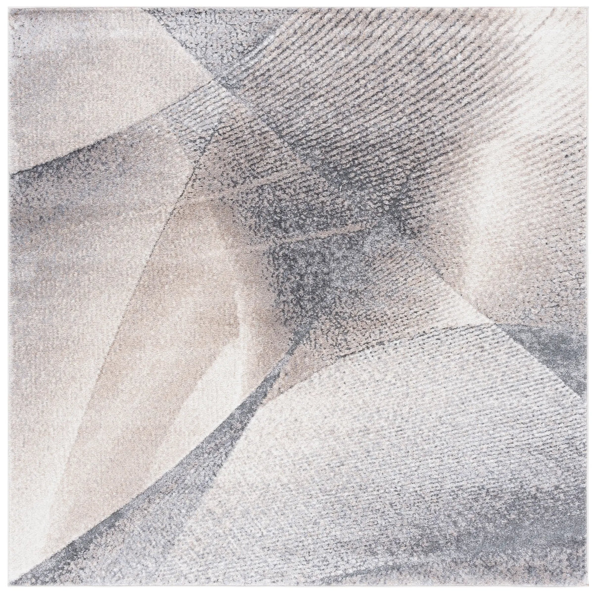 Safavieh Opal 6'-7" x 6'-7" Rug in Grey / Ivory