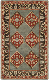 Safavieh Heritage 3'-0" x 5'-0" Rug in Blue / Charcoal