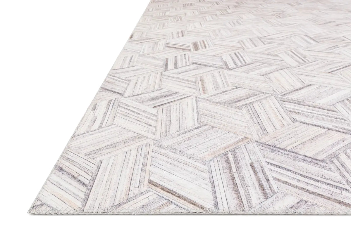 Loloi Maddox Mad-07 Lt Grey/Ivory Rugs - rug corner