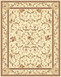 Safavieh Lyndhurst 10'-0" x 14'-0" Rug in Ivory / Ivory