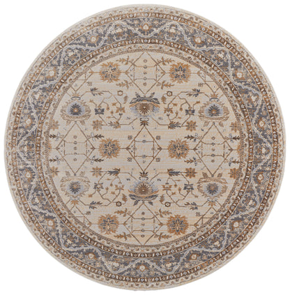 Feizy Celene Cel39Kvf Tan/Ivory/Gray Area Rug