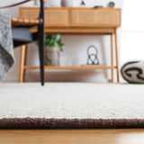 Safavieh Vermont 4'-0" x 6'-0" Rug in Brown / Ivory