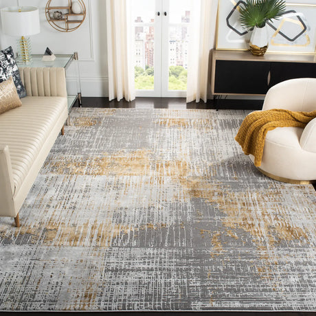 Safavieh Craft 10'-6" x 14'-0" Rug in Grey / Beige