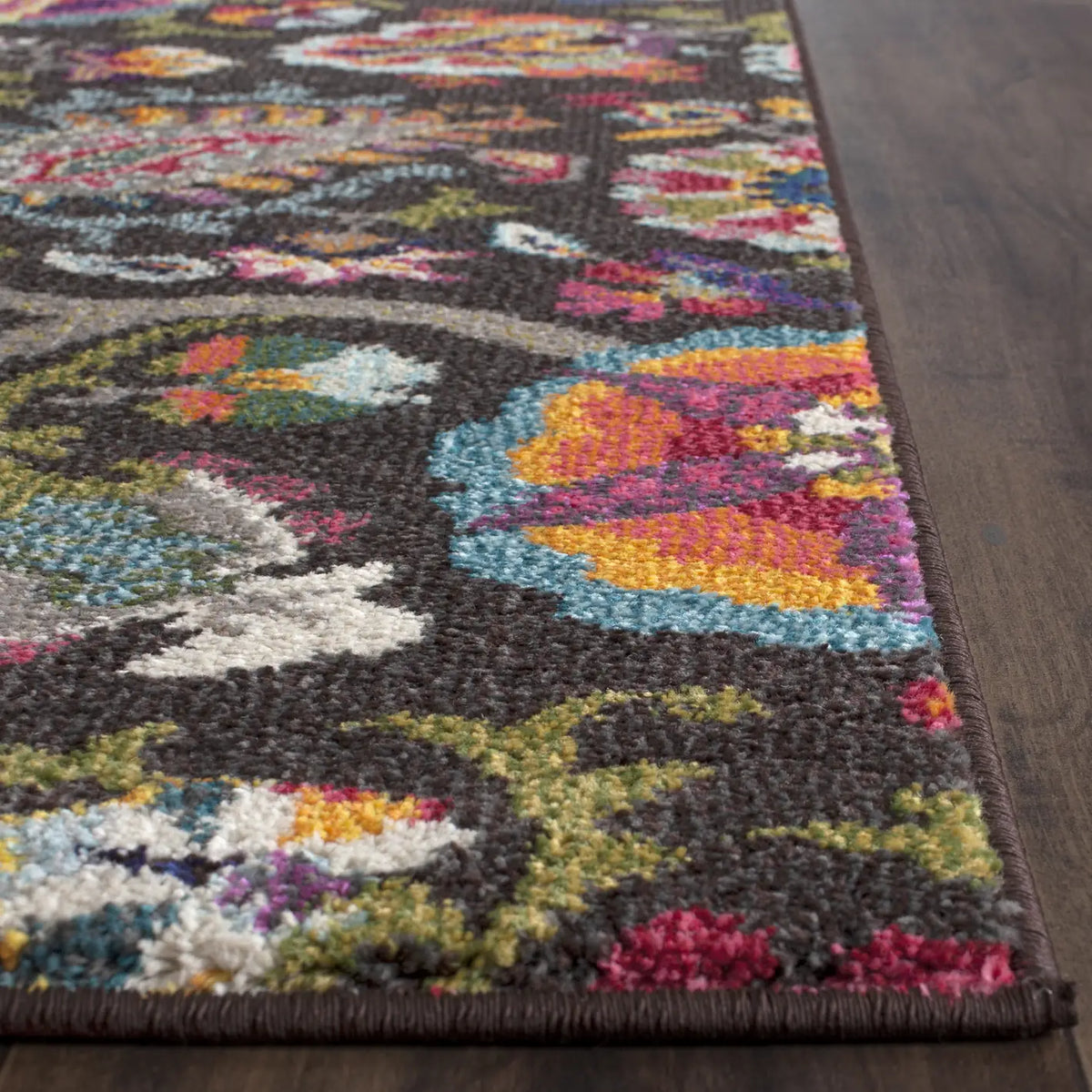 Safavieh Monaco 2'-2" x 12'-0" Rug in Brown / Multi