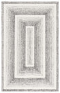 Safavieh Pine 4'-0" x 6'-0" Rug in Black / Ivory