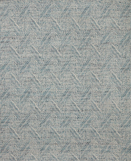 Loloi Raven Rav-01 Blue/Ivory Rug - main flat