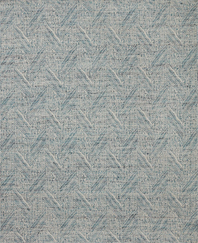 Loloi Raven Rav-01 Blue/Ivory Rug - main flat