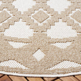 Safavieh Global 6'-7" x 6'-7" Rug in Beige / Brown