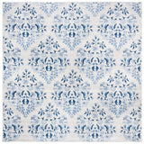Safavieh Brentwood 6'-7" x 6'-7" Rug in Cream / Blue