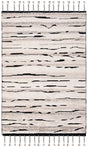 Safavieh Casablanca 4'-0" x 6'-0" Rug in Charcoal / Ivory