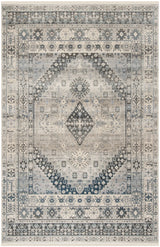 Safavieh Vintage Persian 4'-0" x 6'-0" Rug in Grey / Blue