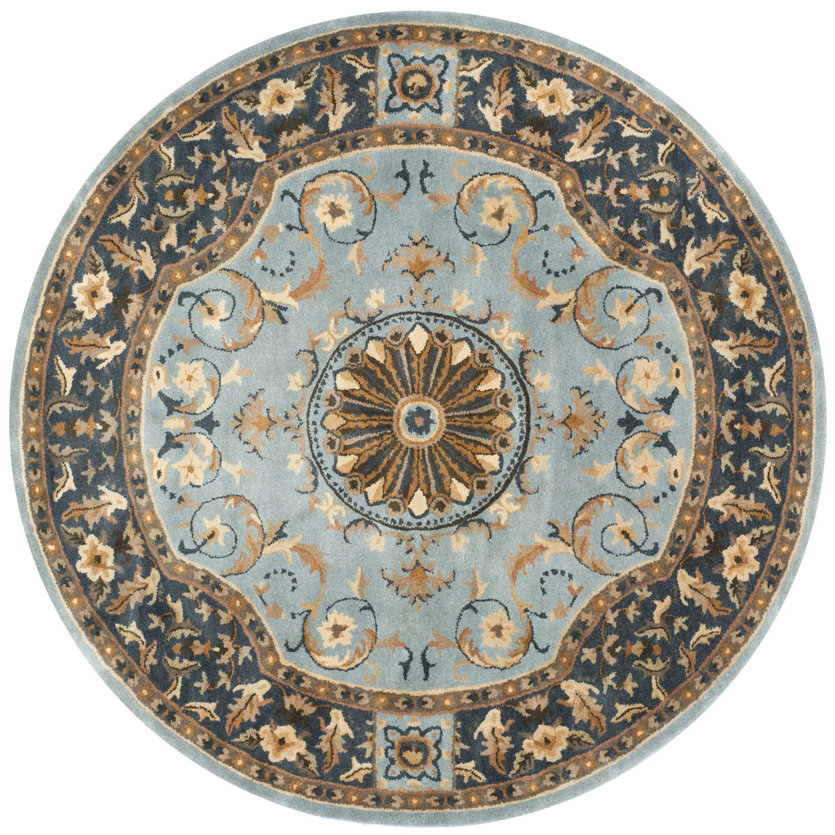 Safavieh Empire 6'-0" x 6'-0" Rug in Blue