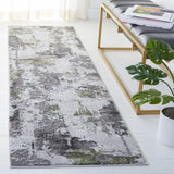 Safavieh Craft 2'-3" x 10'-0" Rug in Grey / Green