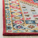 Safavieh Heritage 5'-0" x 8'-0" Rug in Grey / Red
