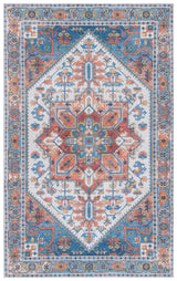 Safavieh Arizona 3'-0" x 5'-0" Rug in Rust / Navy