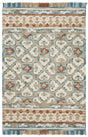 Safavieh Blossom 4'-0" x 6'-0" Rug in Ivory / Blue