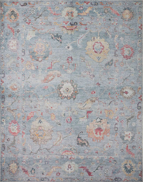 Loloi Elysium Ely-04 Denim/Multi Rug - main flat