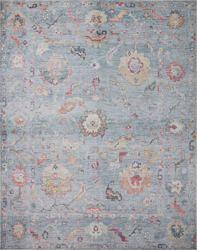 Loloi Elysium Ely-04 Denim/Multi Rug - main flat