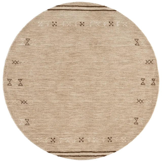Safavieh Himalaya 6'-0" x 6'-0" Rug in Beige / Brown