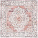 Safavieh Arizona 6'-0" x 6'-0" Rug in Rust / Light Brown