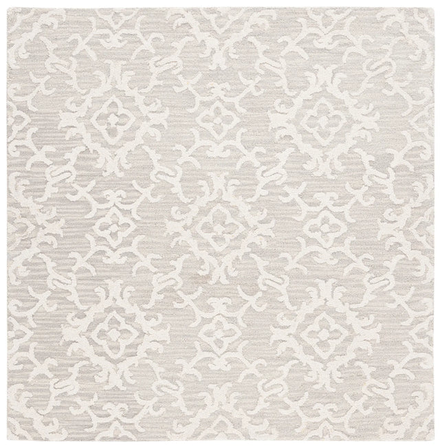 Safavieh Blossom 6'-0" x 6'-0" Rug in Grey / Ivory