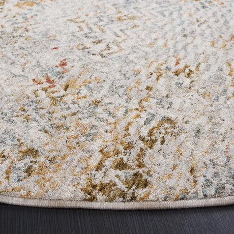 Safavieh Adrianna 6'-7" x 6'-7" Rug in Blue / Gold