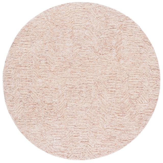 Safavieh Pine 6'-0" x 6'-0" Rug in Rust / Ivory