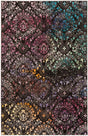 Safavieh Aria 4'-0" x 6'-0" Rug in Brown / Multi