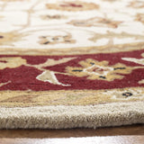 Safavieh Classic 6'-0" x 6'-0" Rug in Ivory / Red