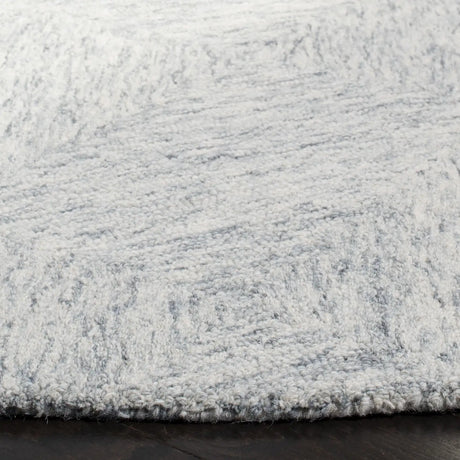 Safavieh Abstract 6'-0" x 6'-0" Rug in Silver
