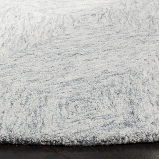 Safavieh Abstract 6'-0" x 6'-0" Rug in Silver