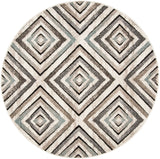 Safavieh Amsterdam 6'-7" x 6'-7" Rug in Cream / Beige