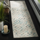 Safavieh Skyler 2'-0" x 10'-0" Rug in Ivory / Blue